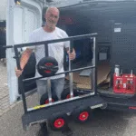 Glaskar Glaswagen Plattenwagen Glass Cart 250 kg 1